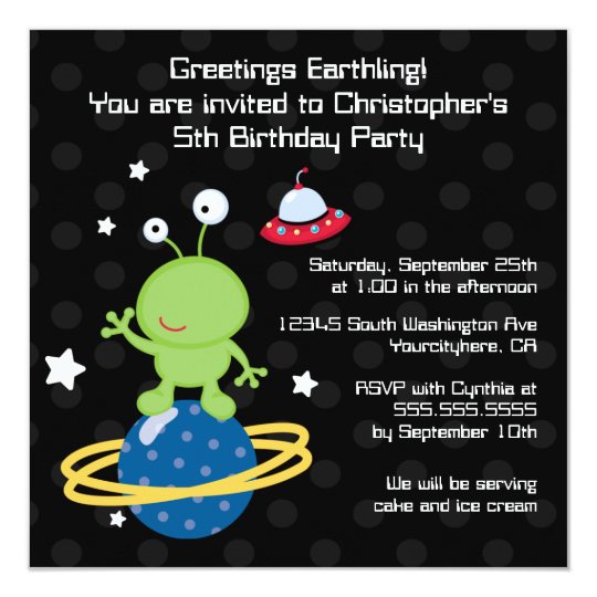 outerspace-alien-boy-s-birthday-party-invitation-zazzle