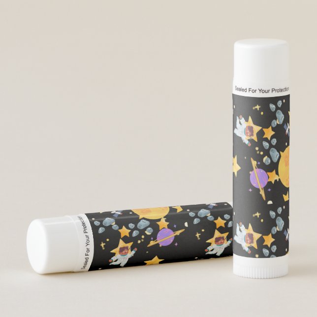 Outerspace Astronaut  Lip Balm (Front)