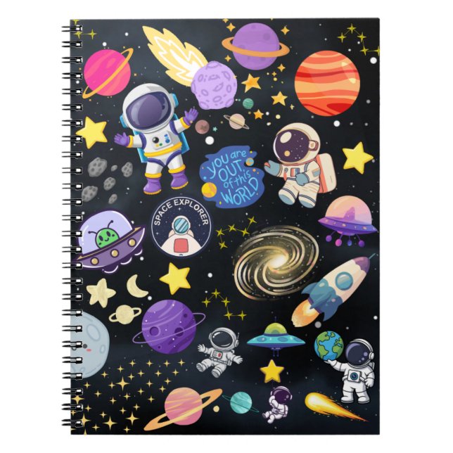 Outerspace Notebook (Front)