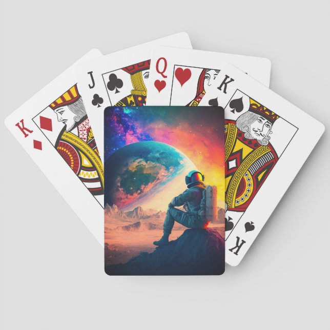 Outerspace Poker Cards (Back)