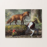Outfoxed Jigsaw Puzzle at Zazzle