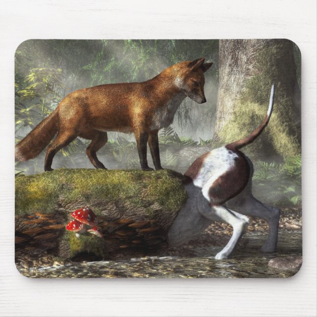 Outfoxed Mouse Pad (Front)