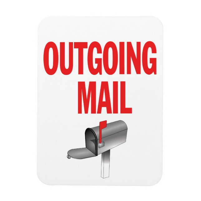 Outgoing Mail pickup magnet (Vertical)