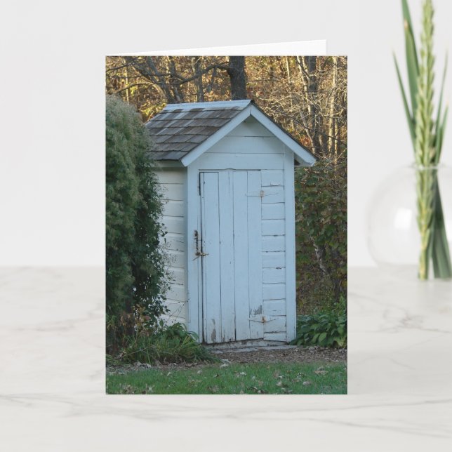 Outhouse Card (Front)