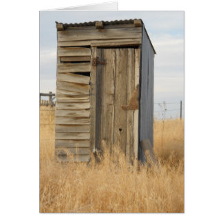 "Outhouse" Cards
