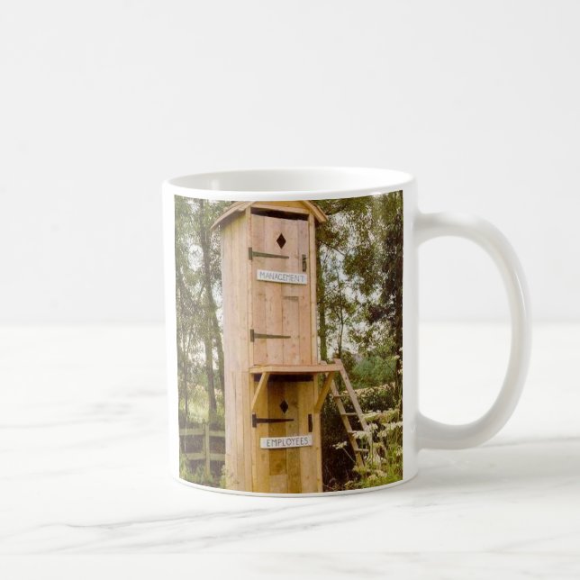 outhouse coffee mug (Right)