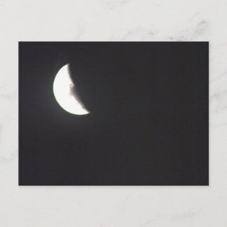 Outhouse Moon Postcard