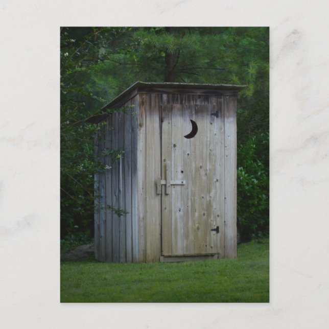 OUTHOUSE PHOTOGRAPHY postcard (Front)
