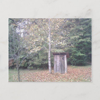Outhouse Postcard