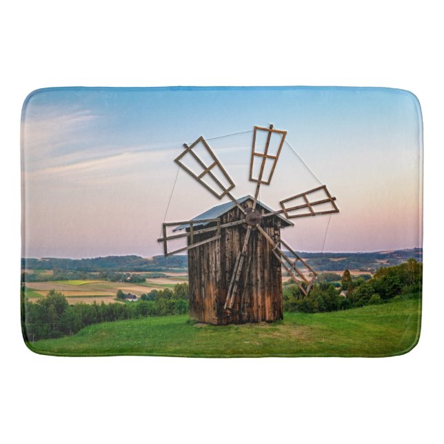 Outhouse Windmill Bath Mat (Front)