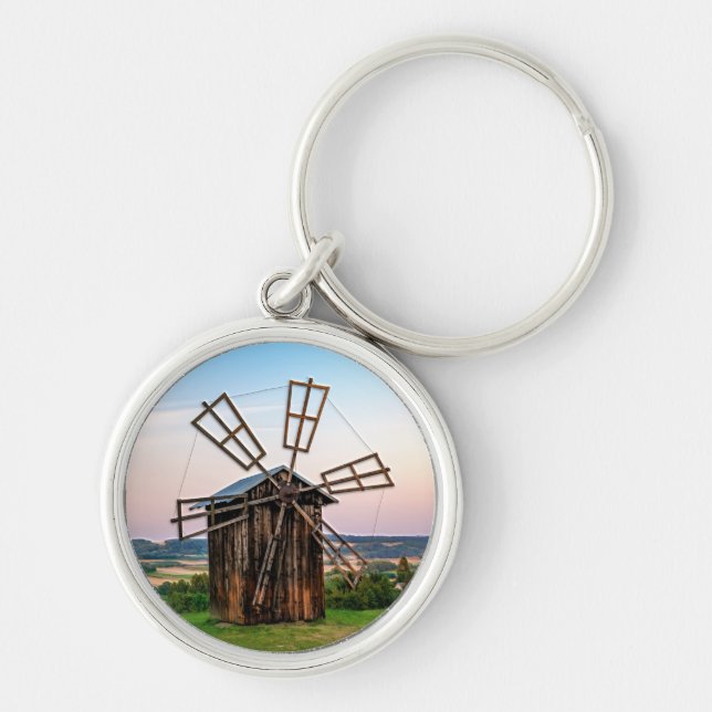 Outhouse Windmill Keychain (Front)