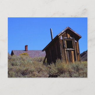 Outhouses Bodie Postcard