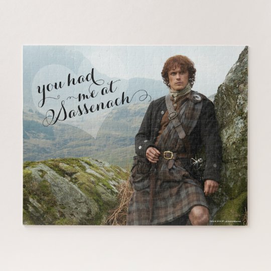 Outlander | Valentine's Day - Sassenach Jigsaw Puzzle | Zazzle.com
