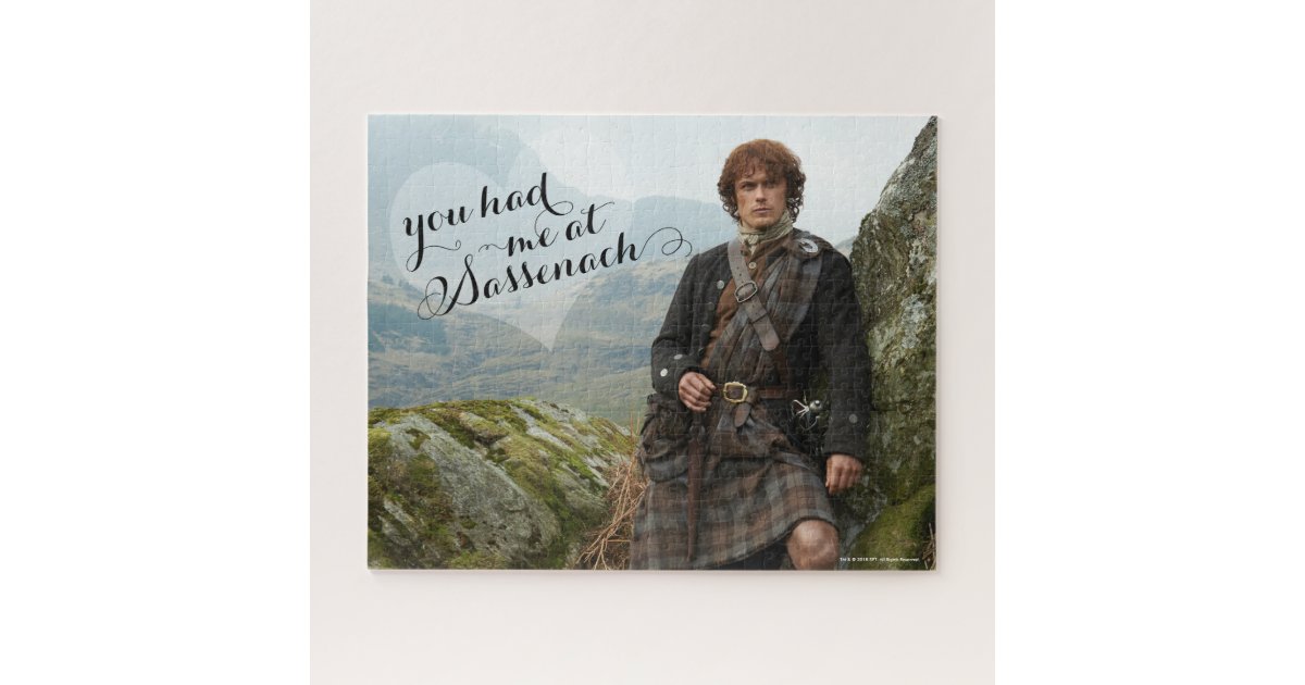 Outlander | Valentine's Day - Sassenach Jigsaw Puzzle | Zazzle.com