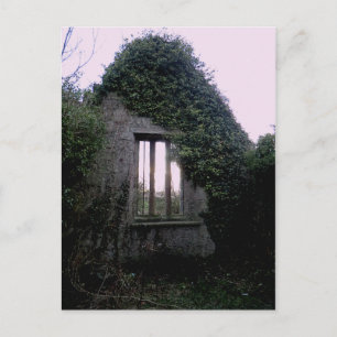 Outlander's Black Kirk Window (West Kirk Culross) Postcard