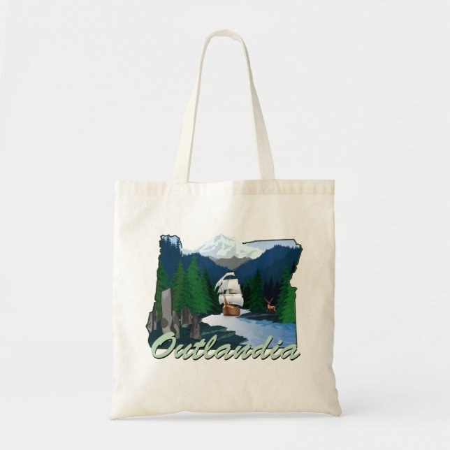 Outlandia Logo Tote (Front)