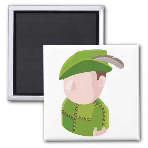 Outlaw Avatar People Icon Magnet