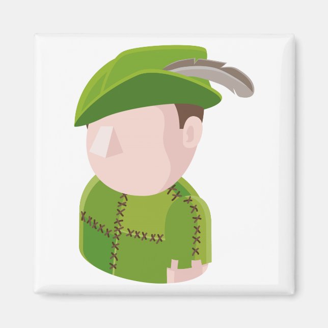 Outlaw Avatar People Icon Magnet (Front)