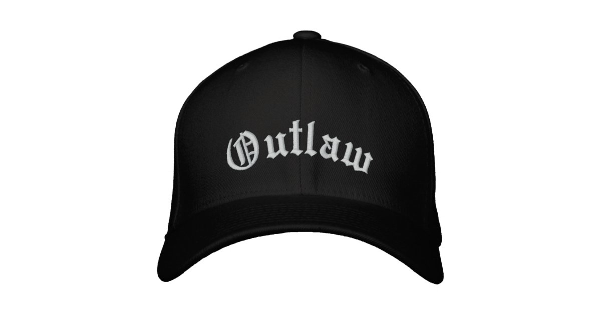 Outlaw Baseball Cap Zazzle