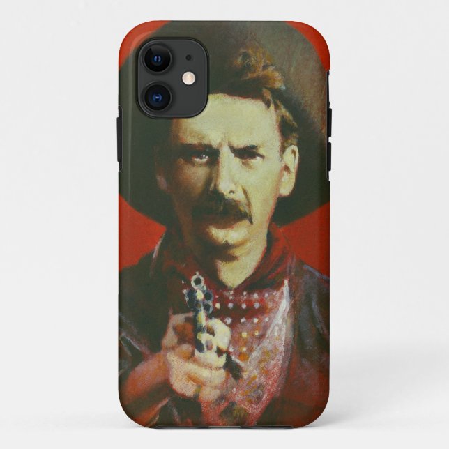 Outlaw Cowboy iPhone 5 Case-Mate Barely There Case (Back)