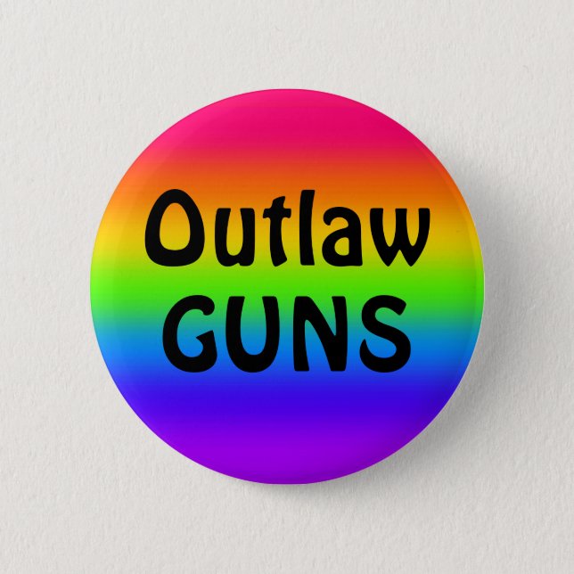 Outlaw GUNS Button (Front)