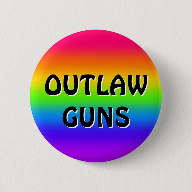 OUTLAW GUNS (change the words) Button (Front)