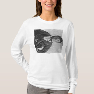 Outlaw Jesse James Portrait Photograph T-Shirt