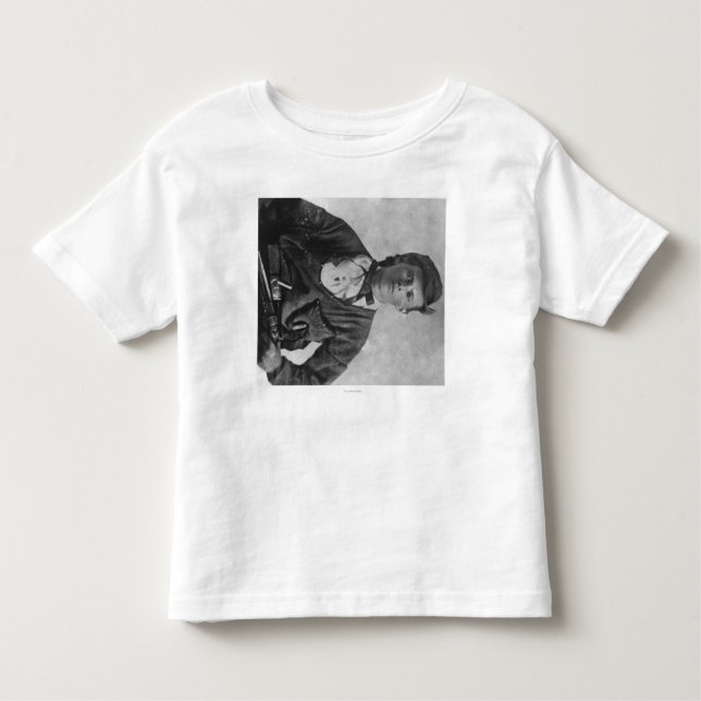 Outlaw Jesse James Portrait Photograph Toddler T-shirt (Front)
