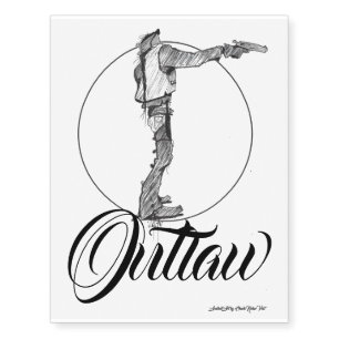 Outlaw Just For Laughs Temporary Tattoos