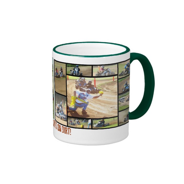 Outlaw Karts on Dirt Coffee Mugs