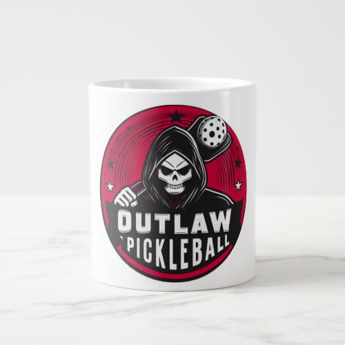 Outlaw Pickleball Giant Coffee Mug