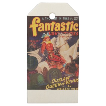 Outlaw Queen of Venus Wooden Gift Tags