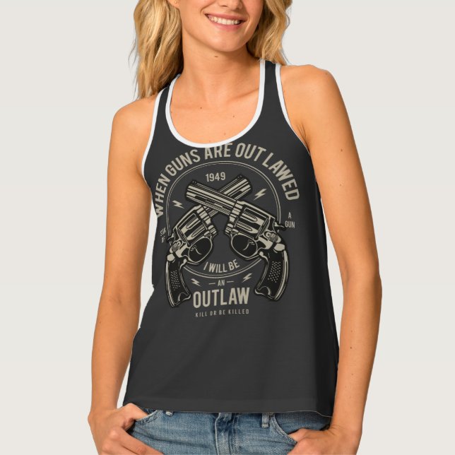 Outlaw Tank Top (Front)