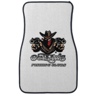 Outlaws Classic Floor Mat Front