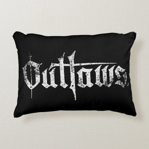 OUTLAWS DECORATIVE AND STYLISH ACCENT PILLOW