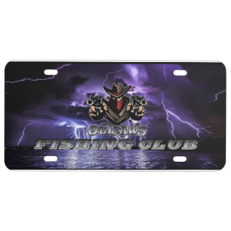 Outlaws Storm Decorative License Plate