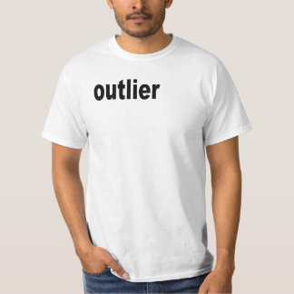 Outlier moved off the Center for Statisticians T-Shirt