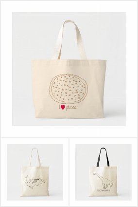 Outline Drawing Bags for Painting