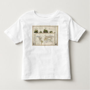 Outline of plant geography toddler t-shirt