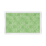 Outline seashells acrylic tray