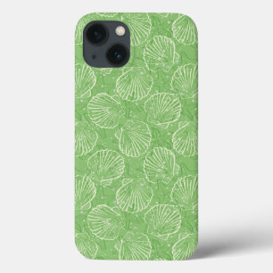 Outline seashells iPhone 13 case