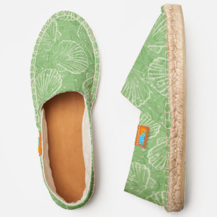 Outline seashells espadrilles