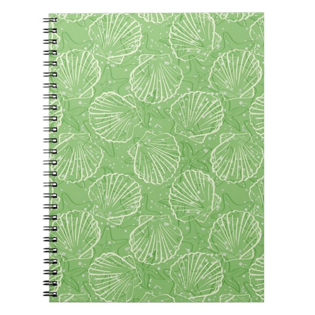 Outline seashells notebook (Front)