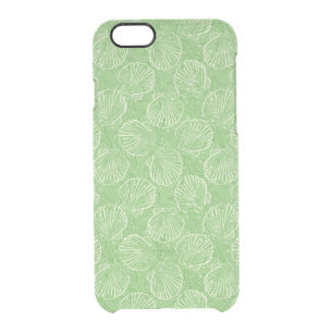 Outline seashells clear iPhone 6/6S case
