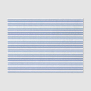 Outlined Stripes Blue/Grey Tissue Paper