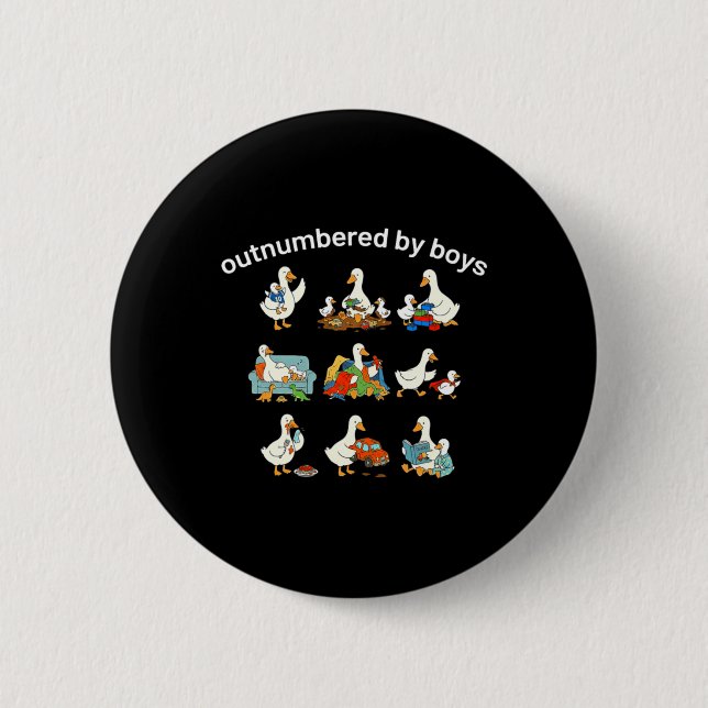 Outnumbered Creative Button (Front)