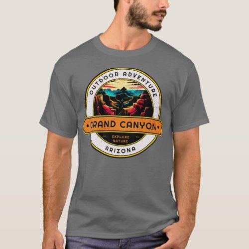 Outr Adventure Grand Canyon Arizona Design T_Shirt