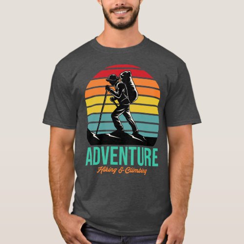 Outr adventure hiking climbing T_Shirt