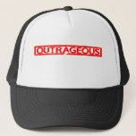 Outrageous Stamp Trucker Hat