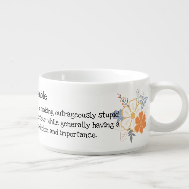 Outrageously Stupid Chili Bowl (Left)